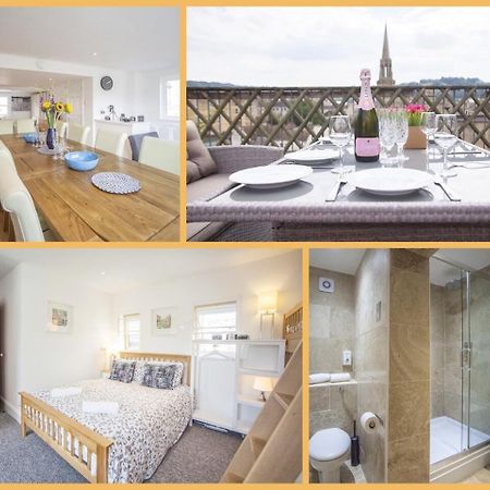 The Roof Terrace Maisonette - City Centre Bath Dış mekan fotoğraf