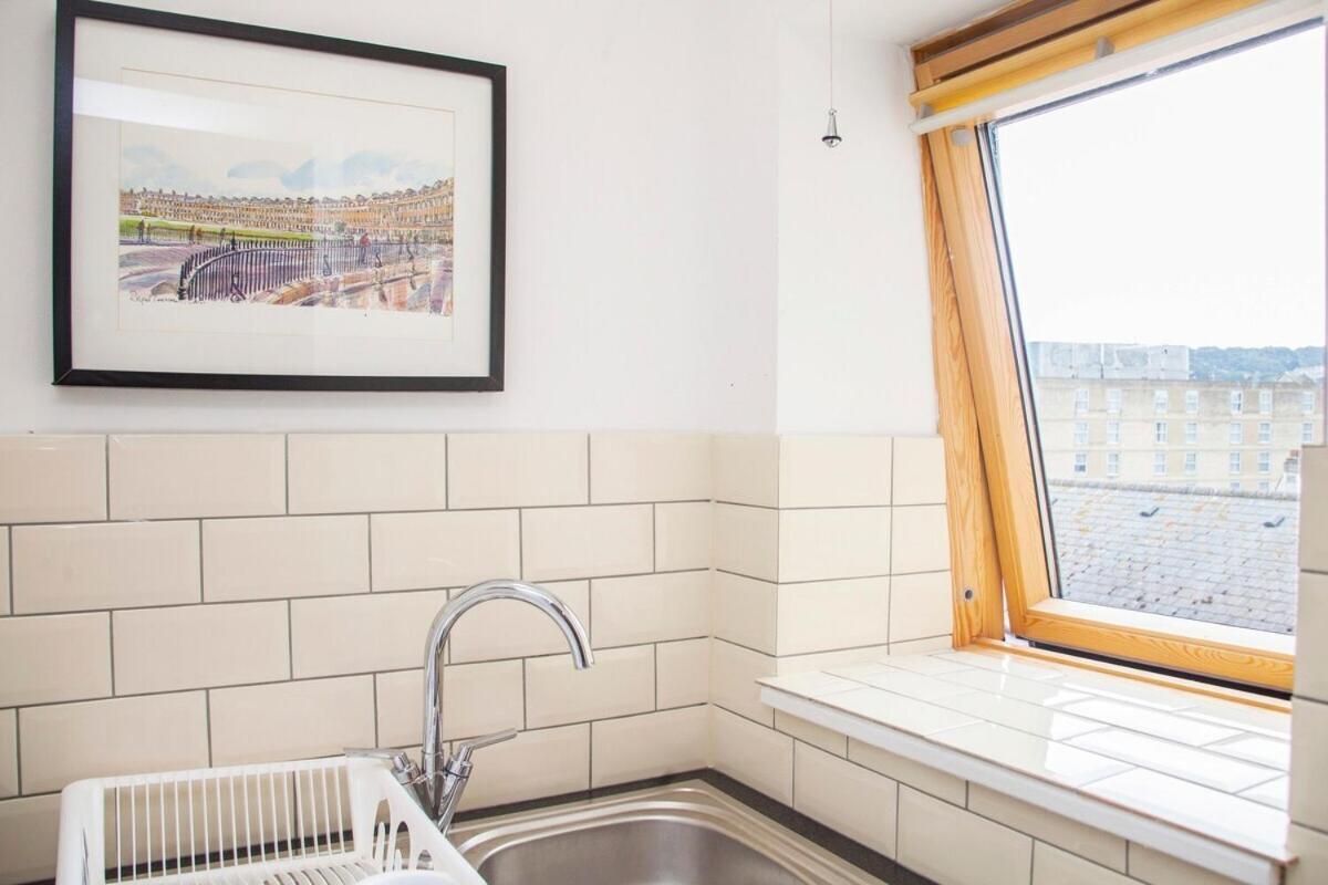The Roof Terrace Maisonette - City Centre Bath Dış mekan fotoğraf